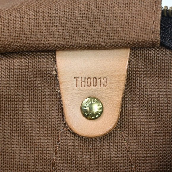 LOUIS VUITTON Speedy 30 Travel Hand Bag Monogram Leather Brown M41526 89SH013 - Picture 3 of 16